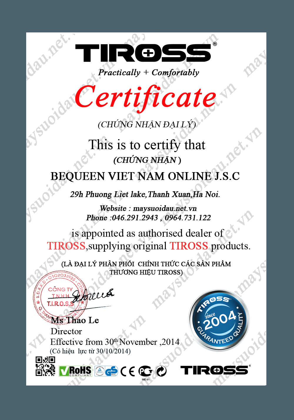 Beqeen Việt Nam cung cấp Máy sưởi dầu chính hãng